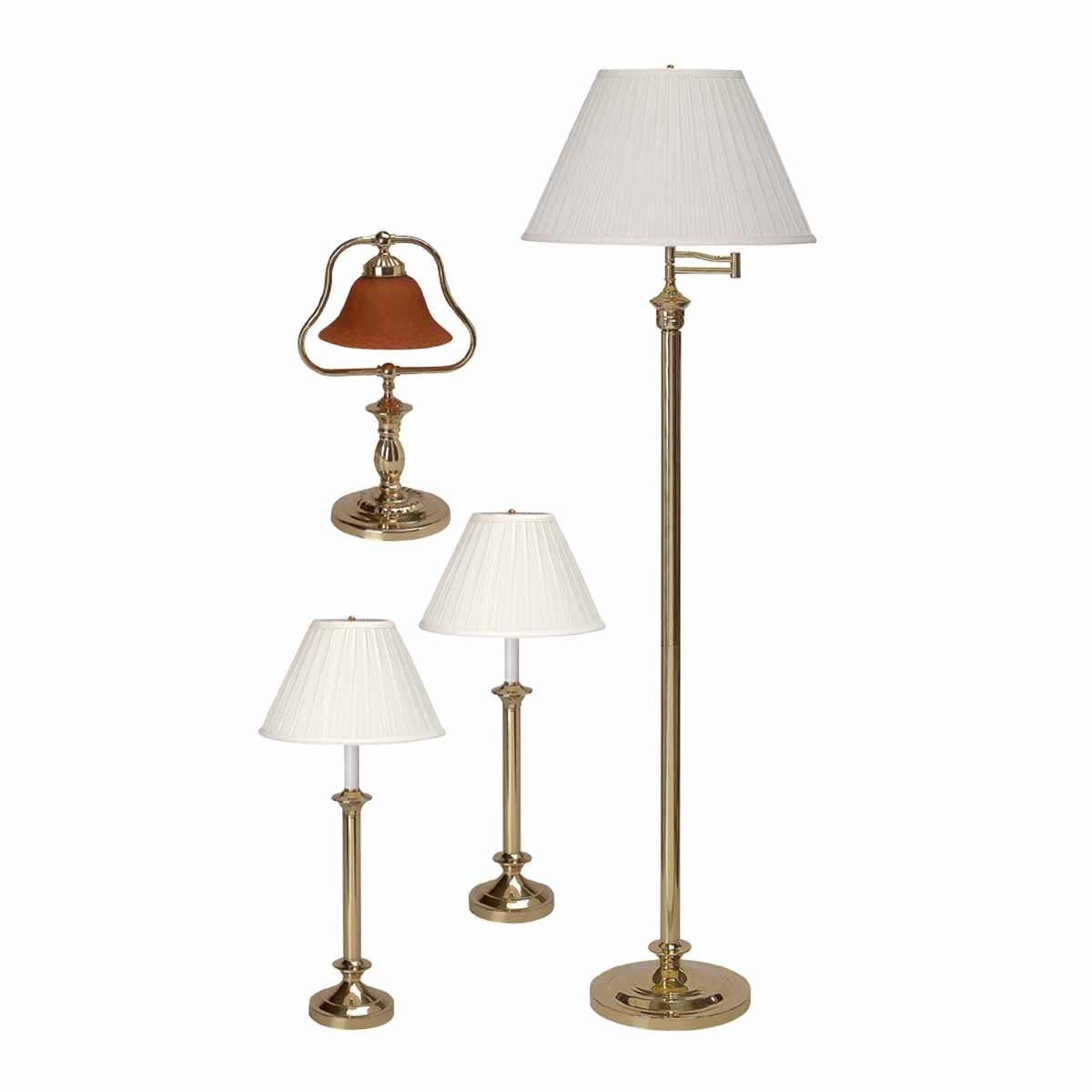 4 pc lamp set hot sale